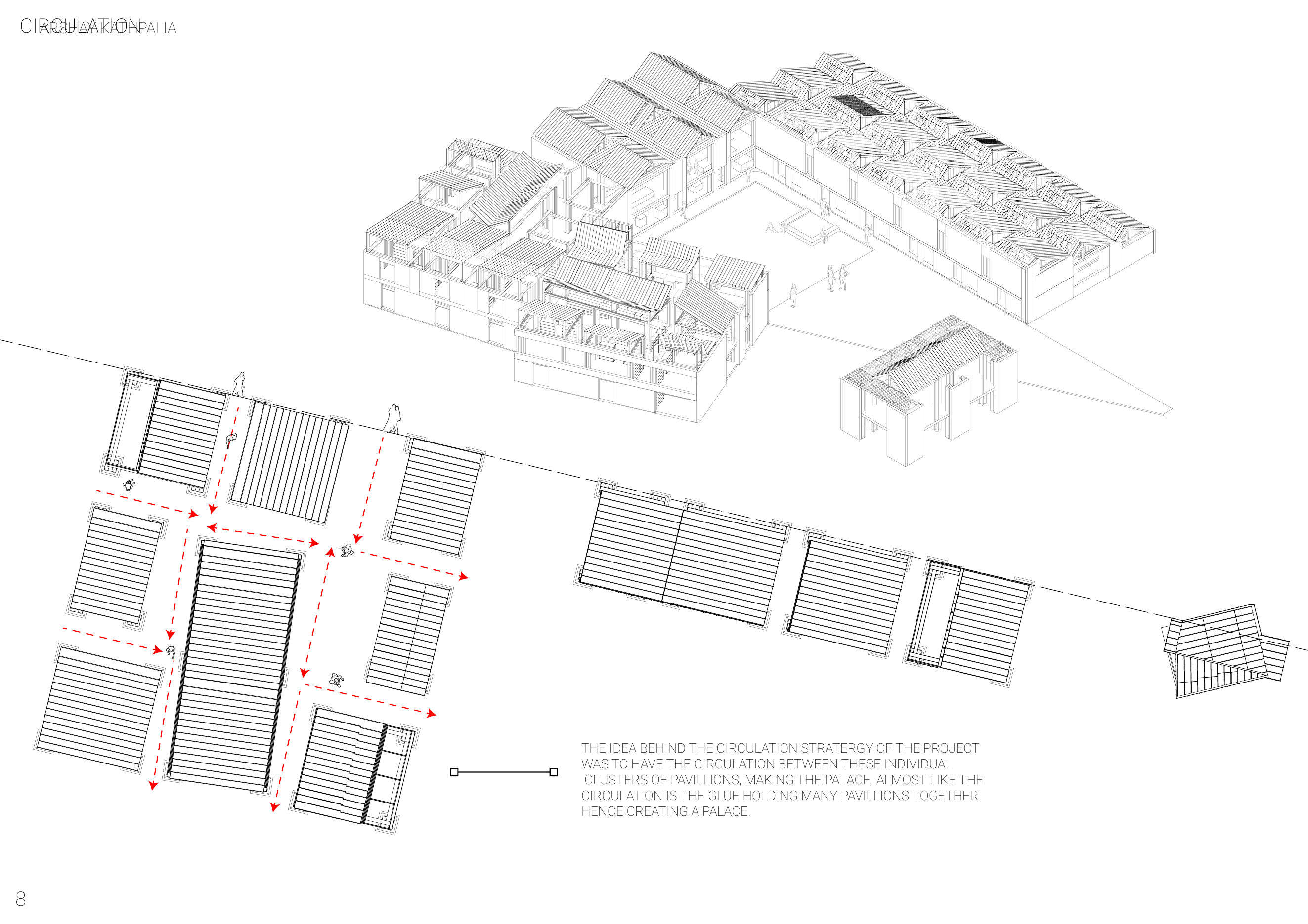 Architecture Centre, Oxford — circulation axon